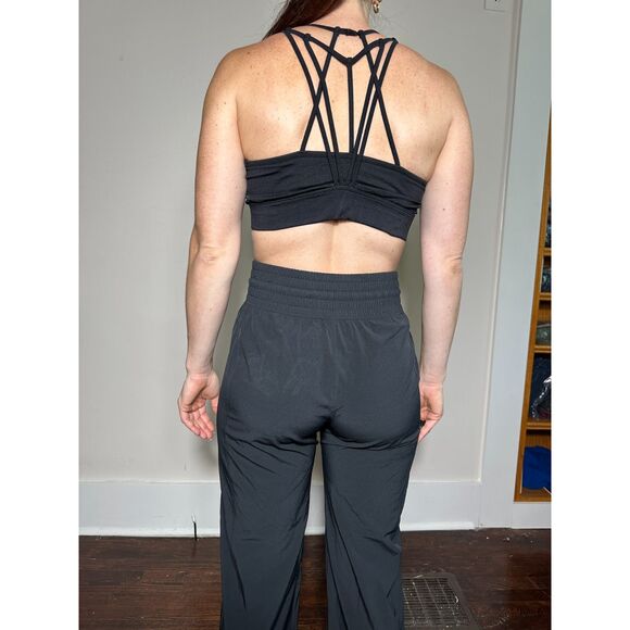 Abercrombie YPB Black Joggers Size Small - Picture 3 of 4